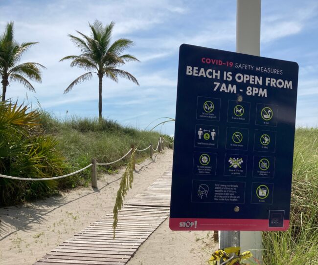 Miami Beach’s Beaches Are Opening